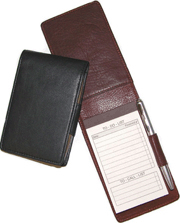 Leather Fold-Over Memo Pad Covers